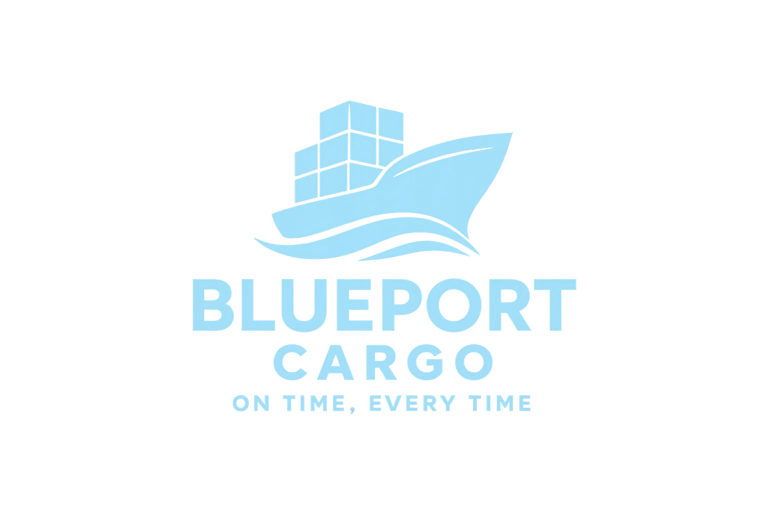 BluePort Cargo Logo
